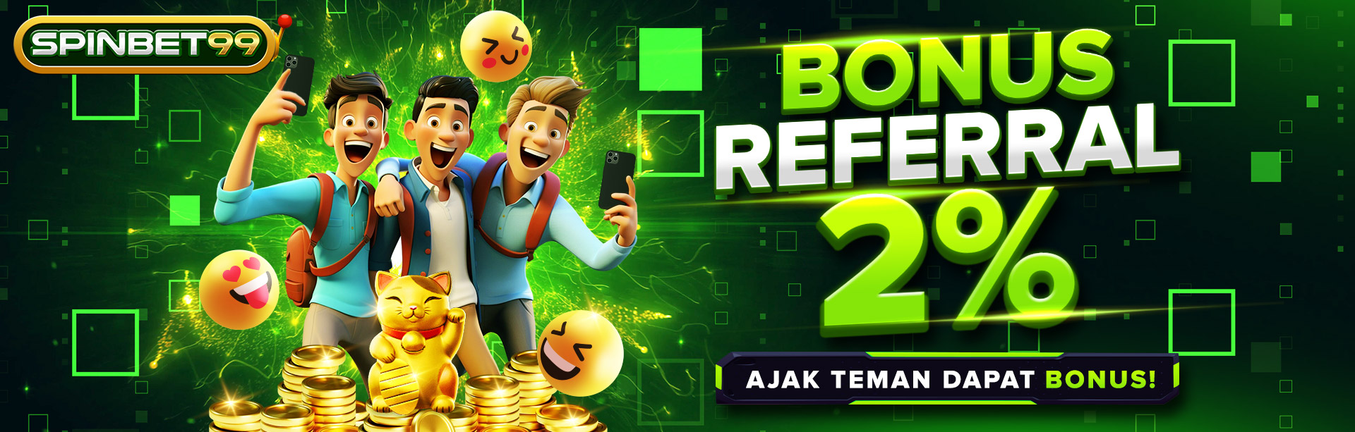 BONUS REFERRAL 2%