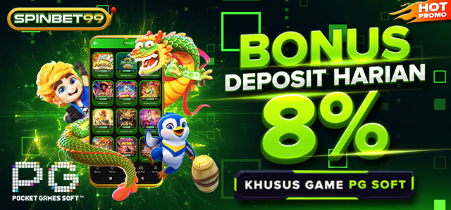 BONUS DEPOSIT HARIAN 8% PGSOFT