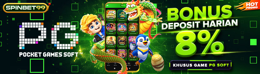 BONUS DEPOSIT HARIAN 8% PGSOFT