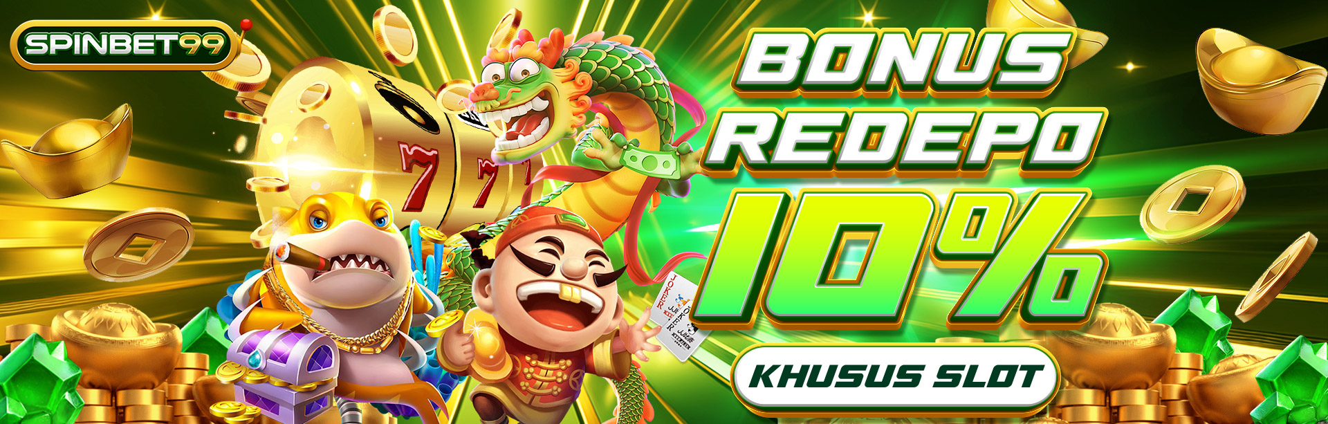 BONUS REDEPO 10% KHUSUS SLOT