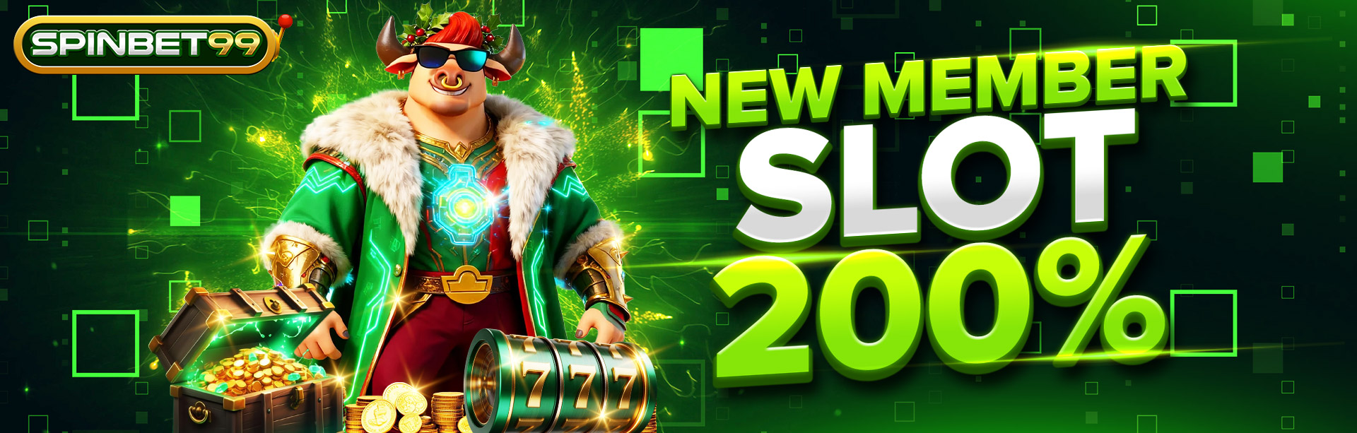 NEW MEMBER SLOT 200%