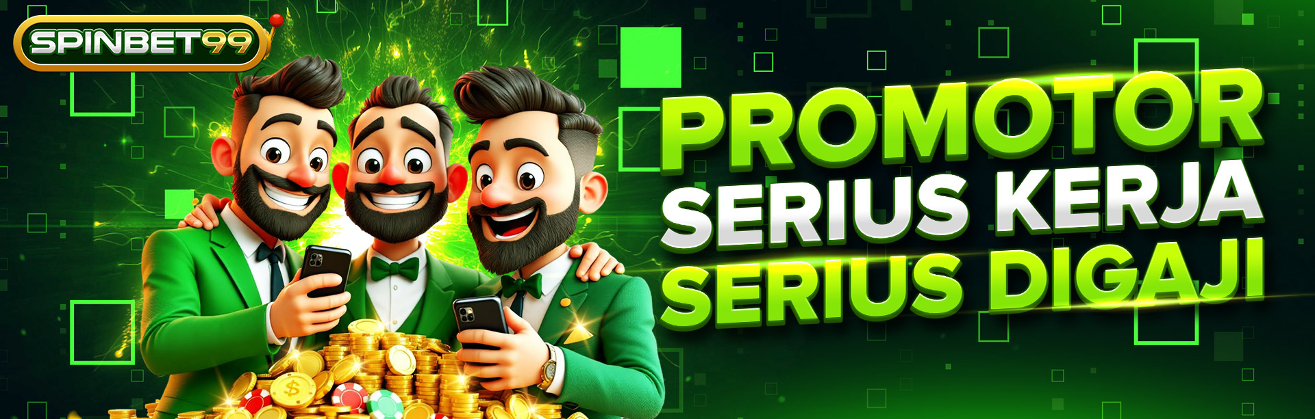 PROMOTOR SERIUS KERJA SERIUS DIGAJI