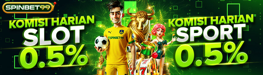 KOMISI HARIAN SLOT & SPORT 0.5%